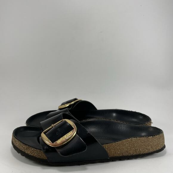 Birkenstock Madrid Big Buckle High Shine Patent High Shine Size 38, US 7-7.5 - Picture 3 of 15